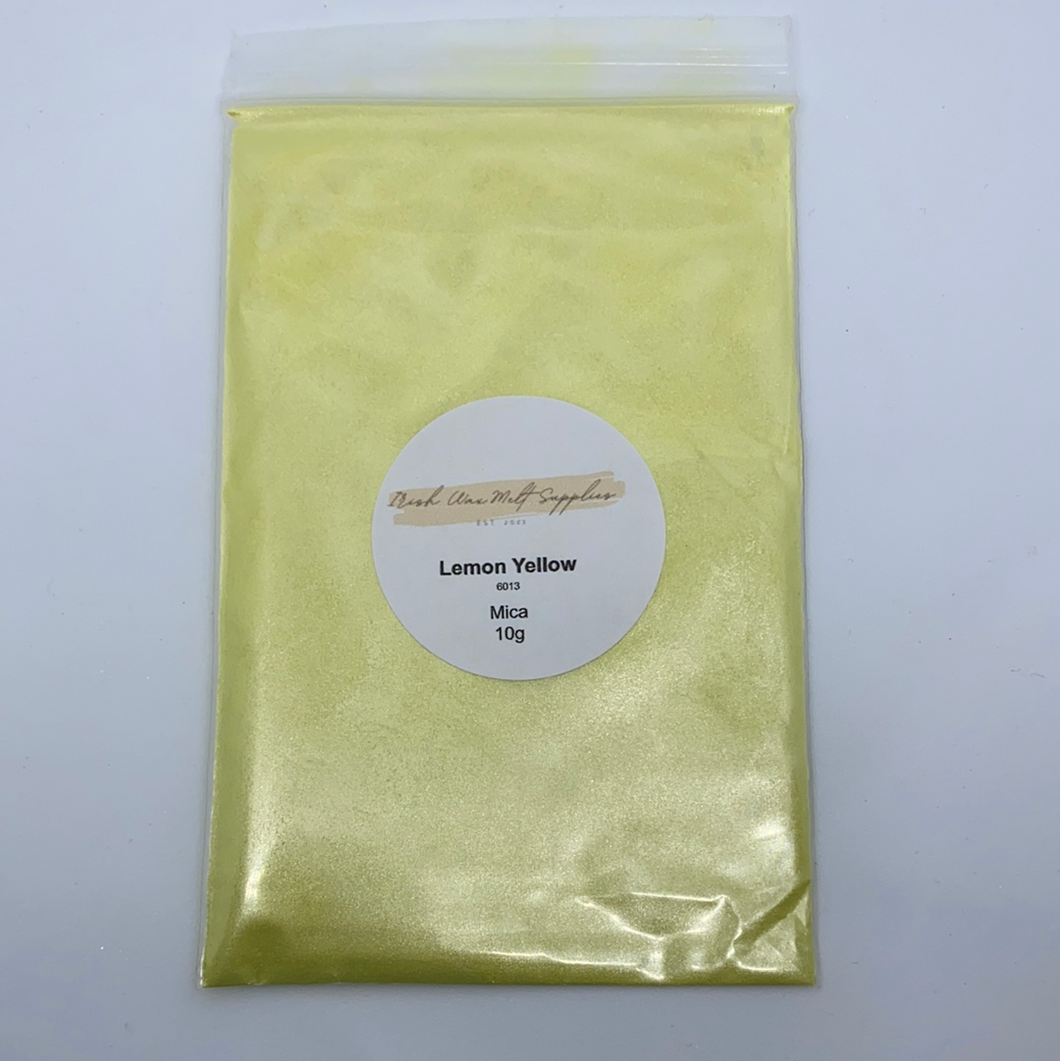 Lemon Yellow Mica Powder